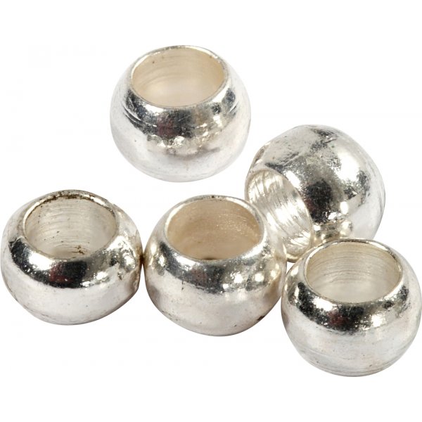Wireklämmor - 2 mm - Försilvrad - 100 st Wireklämmor - 2 mm - Försilvrad - 100 st