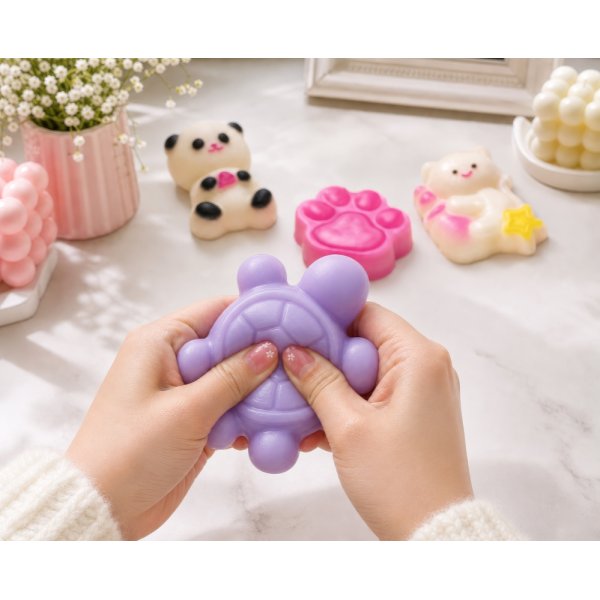 Skapa egna squishies Sense - stort set med katt och bj�rn