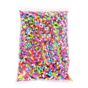 Rørperler 10 farger mix - 10 000 stk Rørperler 10 farger mix - 10 000 stk