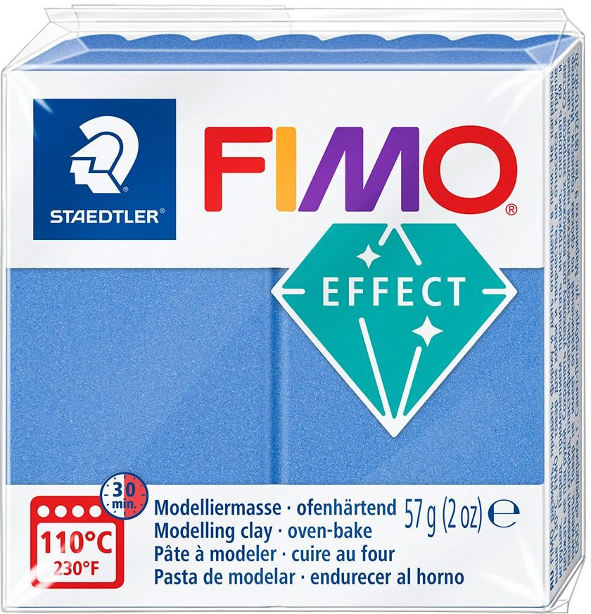 Model Fimo Effect 57g - Blåmetal - Fimolera, Modellere, Hobbyartikler til børn, Hobbymateriale, Håndværk