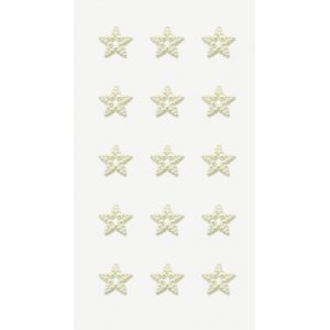 Perleklistremerker - Stjerne
