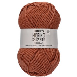 DROPS Merino Extra Fine Uni Color garn - 50g - Seder (42)