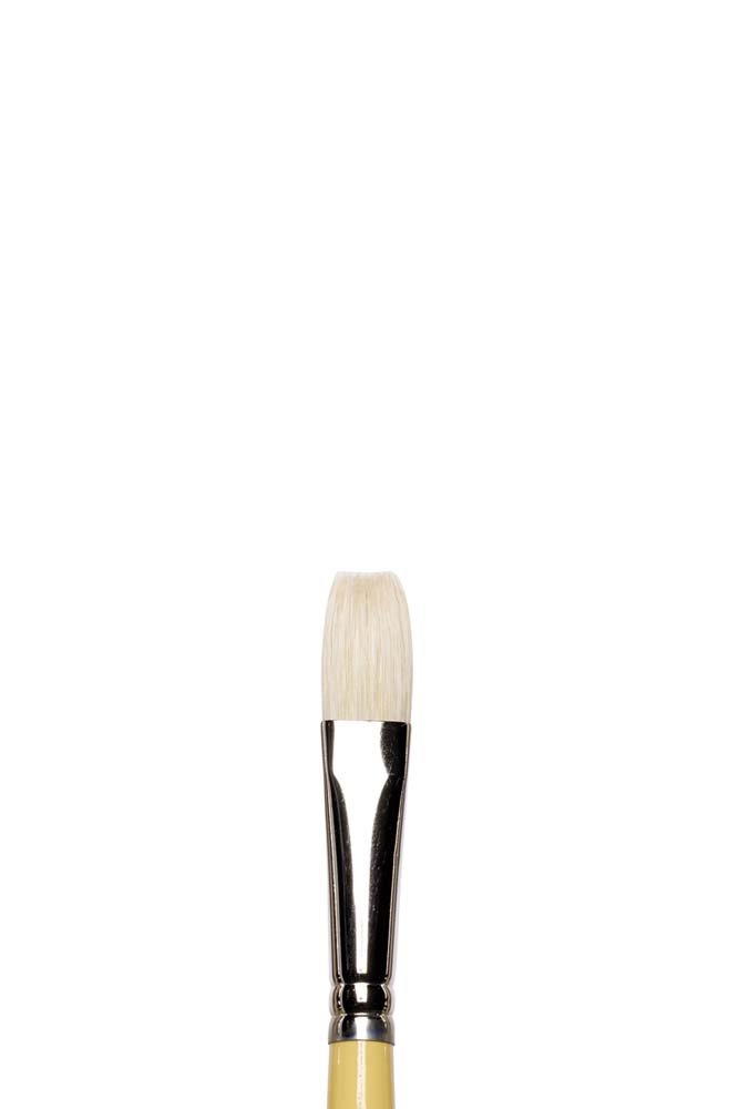 Svinehårspensel W&N Artists Flad Lang - Nr. 8 - Svinebørstepensler, Opdelt efter penseltype, Pensler