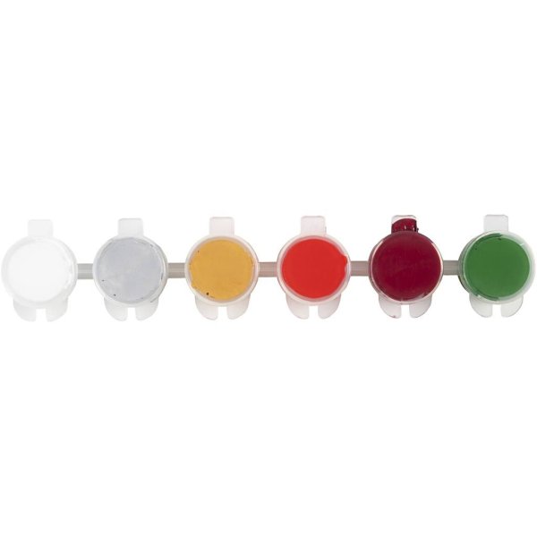 Akrylfärg Plus Color julfärger 6x5 ml - Set Akrylfärg Plus Color julfärger 6x5 ml - Set