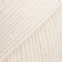 Garn DROPS Saga 100% ull Offwhite - 50 g