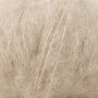 DROPS Brushed Alpaca Silk garn - 25g - Ljusbeige (04)