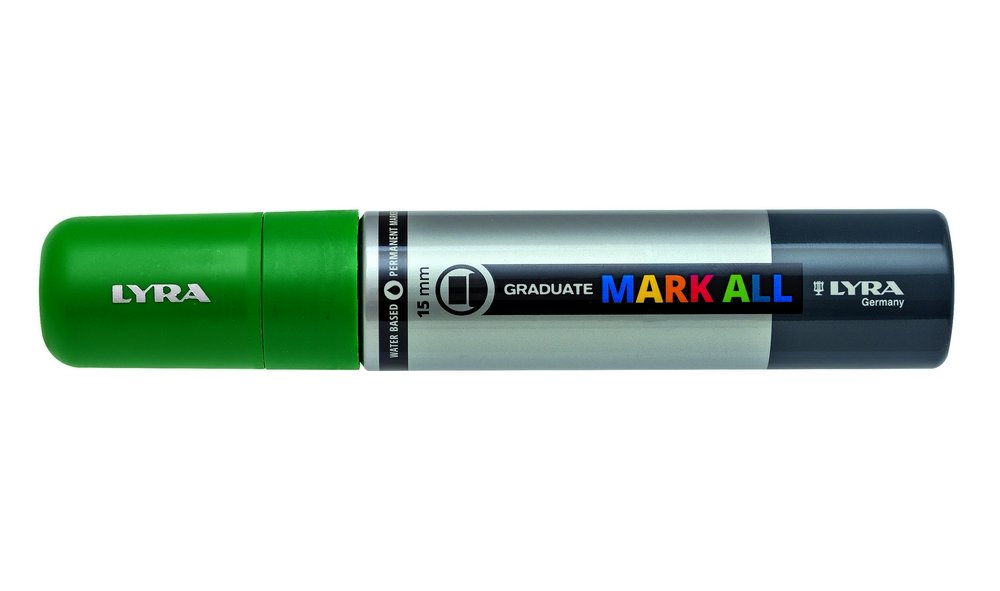 Mark All 15 mm Sap grønn - Lyra Mark All, Markers, Penner, Penner, fargestifter og blekk