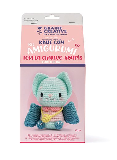 Amigurumi-kit fladdermus Amigurumi-kit fladdermus
