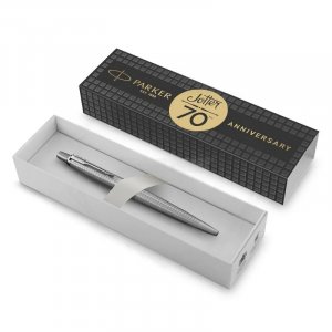 Kuglepen Parker Jotter - Special Edition 70-rs jubilum - Rustfrit stl - Mellembl