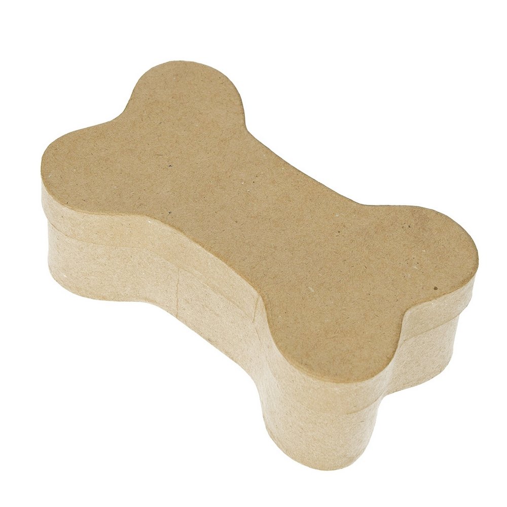 Kasse til Hundeben - 17x10x6 cm - Papæsker, Papirartikler, Dekorationsrammer, Hobbymateriale, Håndværk