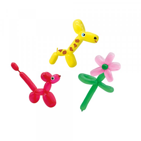 Figurballonger med tillbehr