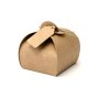 Gaveæsker i kraftpapir 6 x 6 x 5,5 cm med etiketter - 10-pak Gaveæsker i kraftpapir 6 x 6 x 5,5 cm med etiketter - 10-pak