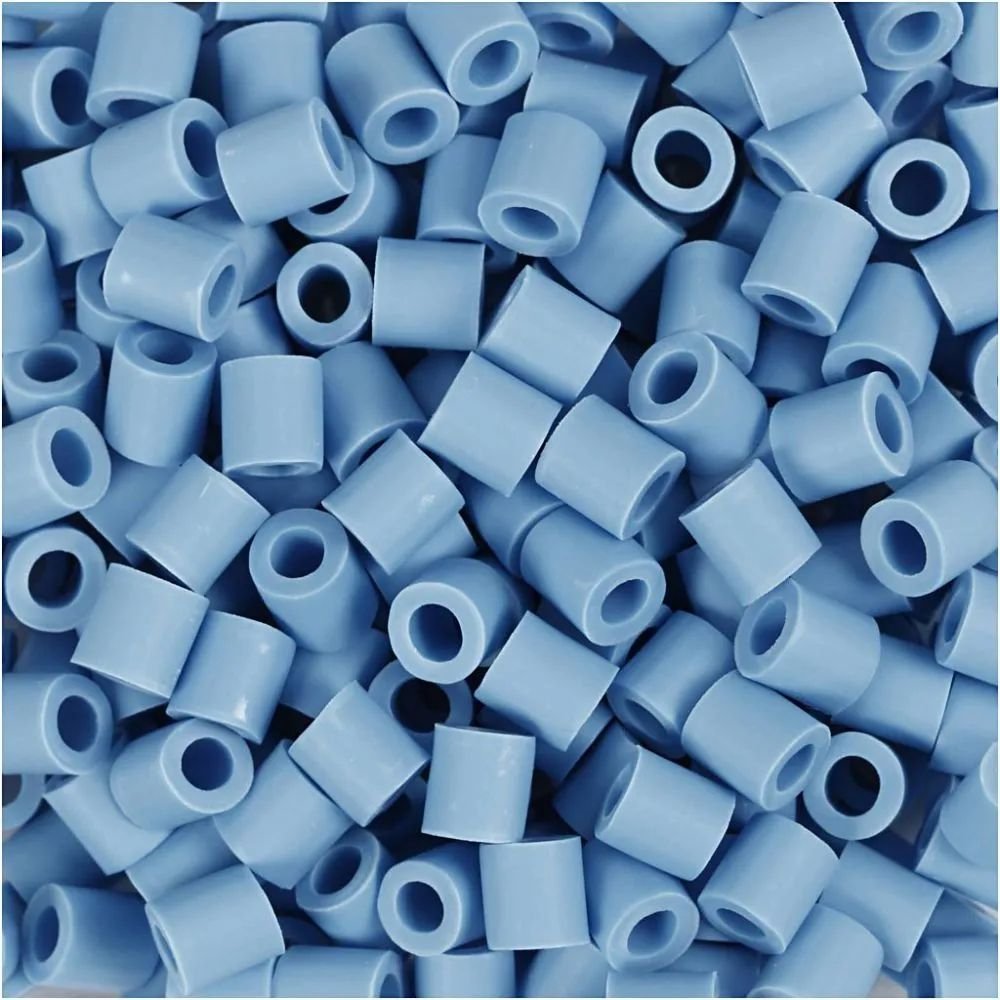 NABBI BioBeads - Blå - 1000 stk - Nabbi smelteperler, Perler & perleplader, Håndværk