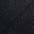 DROPS Lima Uni Colour garn - 50g - Svart (8903)