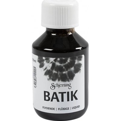 Batikfrg - svart - 100 ml
