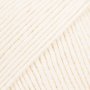 DROPS Safran Uni Color garn - 50 g - Naturhvid (18)