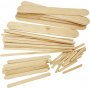 Popsicle sticks - blandede strrelser - 4250 stk