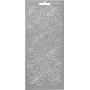 Stickers - silver - jrnek - 10 x 23 cm