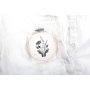 Broderikit f�r kl�der med v�xtmotiv