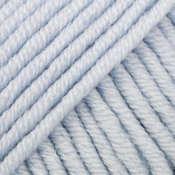 DROPS Big Merino Uni Color garn 50g - Isblå (23) - Merinould garn, Garn, Strikke, hækle, knytte og væve