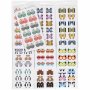 Indexstickers mixade 7,5x15 cm 10 förpackningar - 2 ark/förpackning Indexstickers mixade 7,5x15 cm 10 förpackningar - 2 ark/förpackning