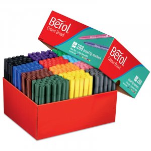 Fiberpenna Berol - Color Broad - 288 pennor