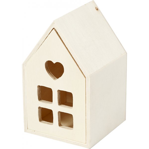 Hus med låda Hus med låda