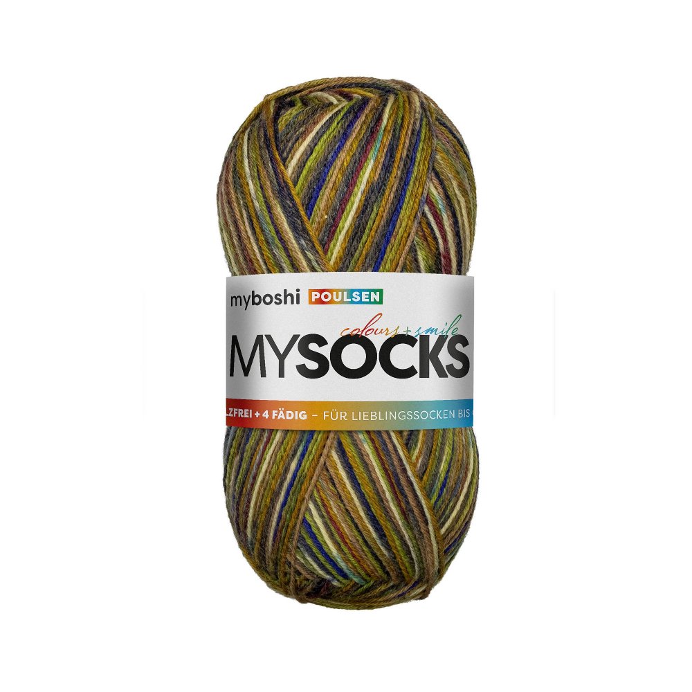 Myboshi Mysocks - 100 g - Poulsen - Myboshi Garn, Garn, Sticka & virka