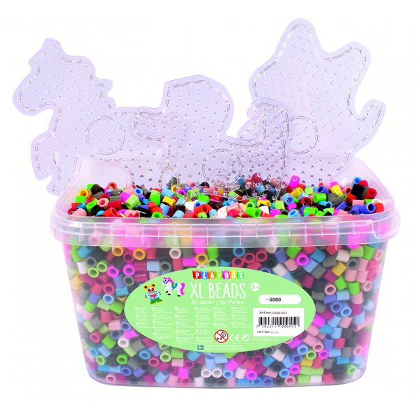 XL-p�rlset hund, katt, h�st, kvadrat