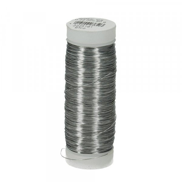 Blomstertrd 0,22 mm - galvaniseret 50 g = 147 m