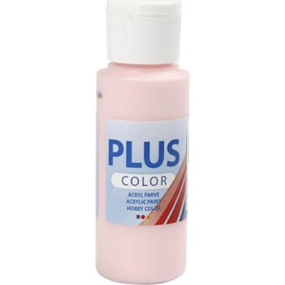 Plus Color Hobbymaling - myk rosa - 60 ml