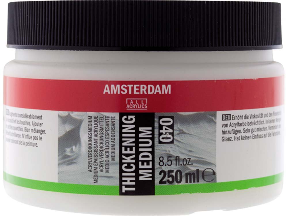 Amsterdam Akryl fortykningsmiddel - 250 ml - Akrylmedier, Malermedium, Fernis og kunstner medier til kunstmaling
