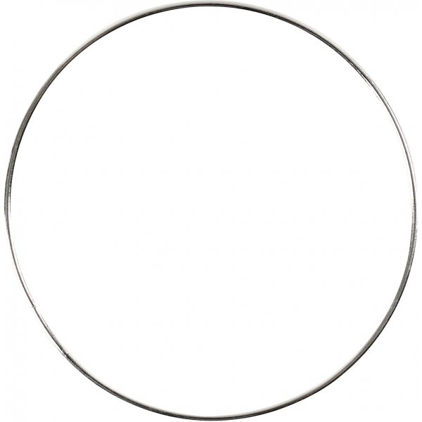 Metallring - silver - Ø7 cm - 10 st Metallring - silver - Ø7 cm - 10 st