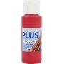 Plus Color Hobbymaling - karmosinrd - 60 ml