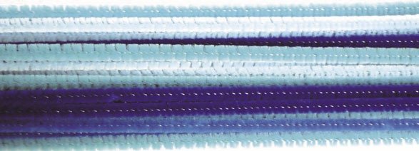 Chenillepinnar 6 mm, 20-pack, bl� nyanser