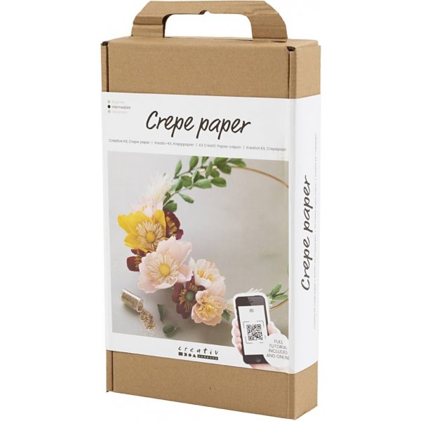 DIY Kit Kräppapper - Krans DIY Kit Kräppapper - Krans