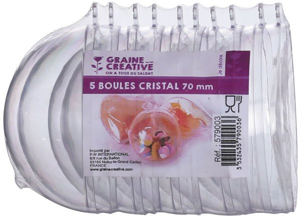 Delbara plastkulor 7 cm - 5 st Delbara plastkulor 7 cm - 5 st
