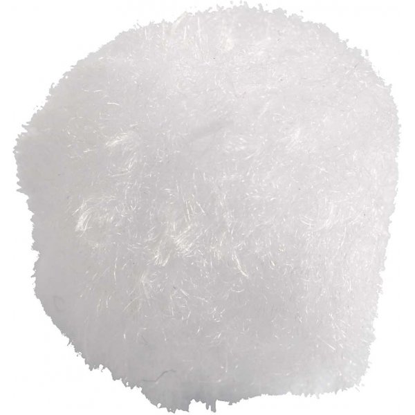 Pompomer - vit - 100 st Pompomer - vit - 100 st