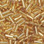 Bohemiska rocaillep�rlor 15 x 2 mm, 10 g, guld