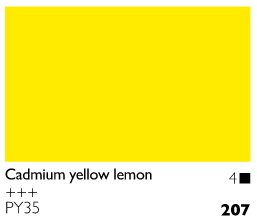 Cobra 40 ml-Cadmium gul citron - Oliefarver, Kunstnerfarver