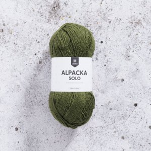 Alpacka Solo 50g - Mrkgrn