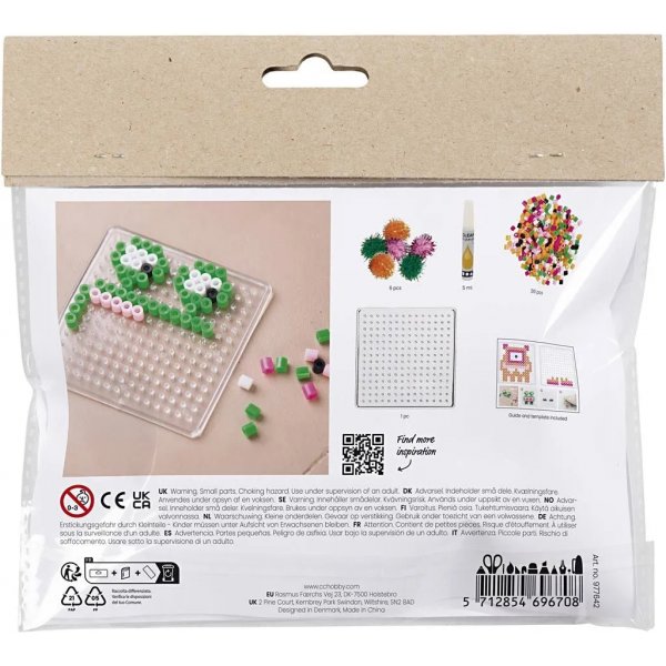 Mini DIY Kit Rörpärlor, mixade färger, Monster Mini DIY Kit Rörpärlor, mixade färger, Monster