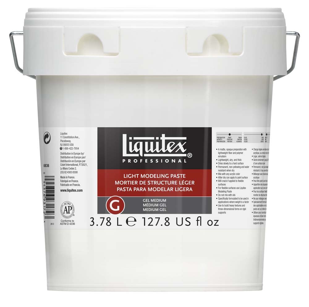 Let modelleringspasta Liquitex 3,78L - Akrylmedier, Malermedium, Fernis og kunstner medier til kunstmaling