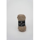 Svarta Fret Soft Lama garn 50g - Beige/Svart (22)