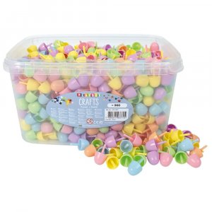 Färgmosaik Pastell Ø 20 mm - ca 900 st (1 kg) Färgmosaik Pastell Ø 20 mm - ca 900 st (1 kg)