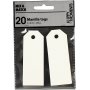 Manillamrken - rvit - 20 st