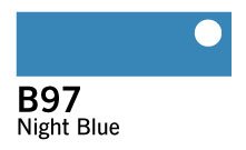 Copic Sketch - B97 - Night Blue - Copic Sketch, Copic-penne, Markers, Penne, Penne, kridt & tusch