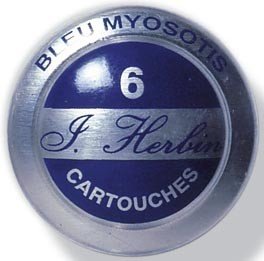 Blækrefill Herbin - Bleu myosotis - Tusch & Blæk, Kunstnerfarver