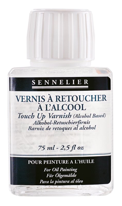 Fernis Sennelier 75 Ml - Alcohol-Based Retouching Varnish - Akrylmedier, Malermedium, Fernis og kunstner medier til kunstmaling