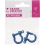 Metalllänkar blå 22 x 27 mm, 2-pack Metalllänkar blå 22 x 27 mm, 2-pack